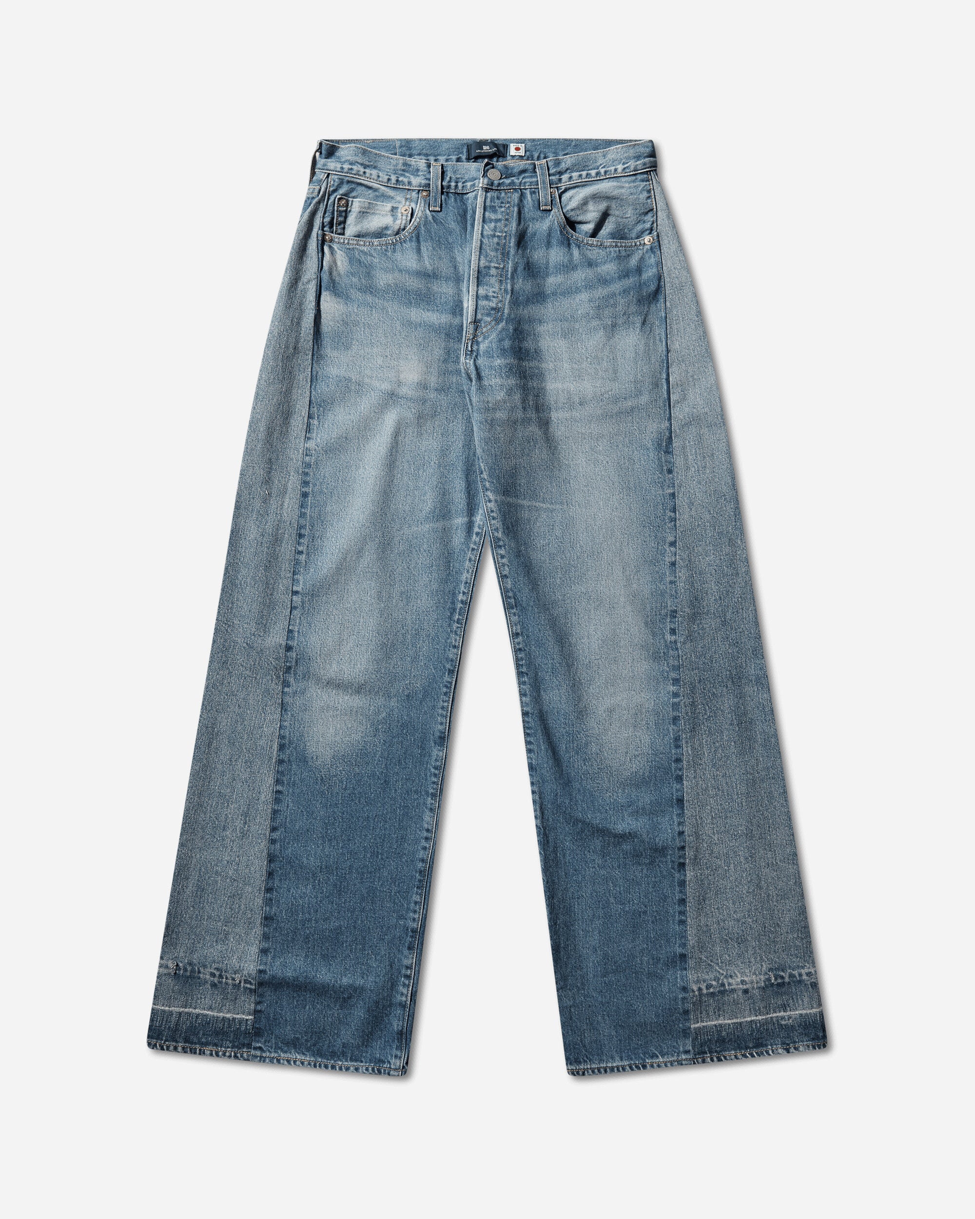 Men s Blue Tab 1980 s 501 Customized Jeans Blue