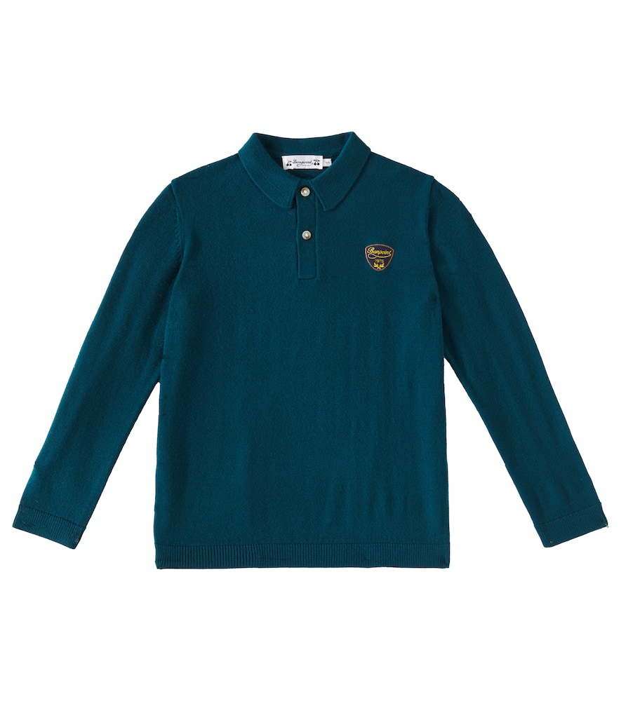 Bonpoint Darius wool polo sweater