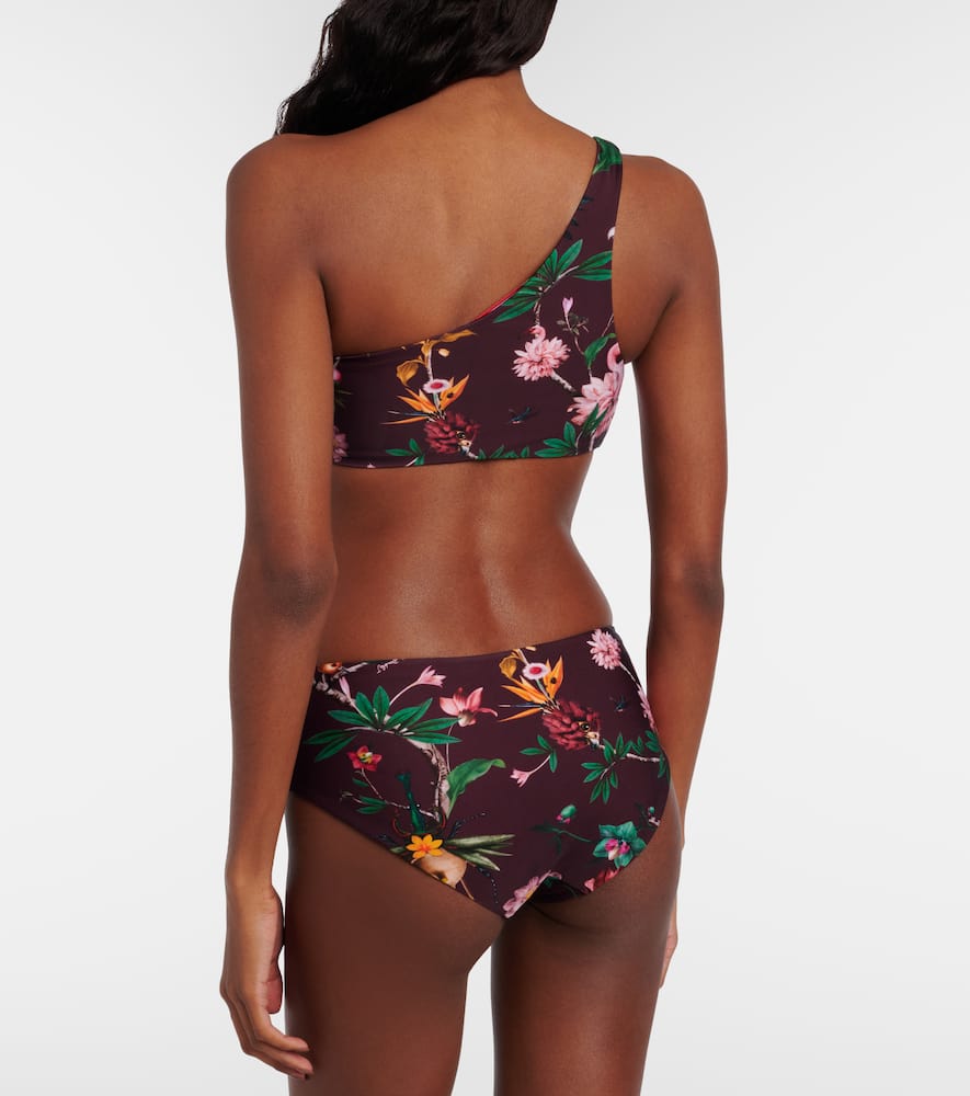 Boy Brief printed bikini bottoms
