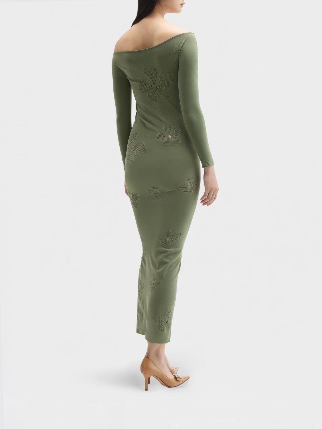 Dress Woman color Military