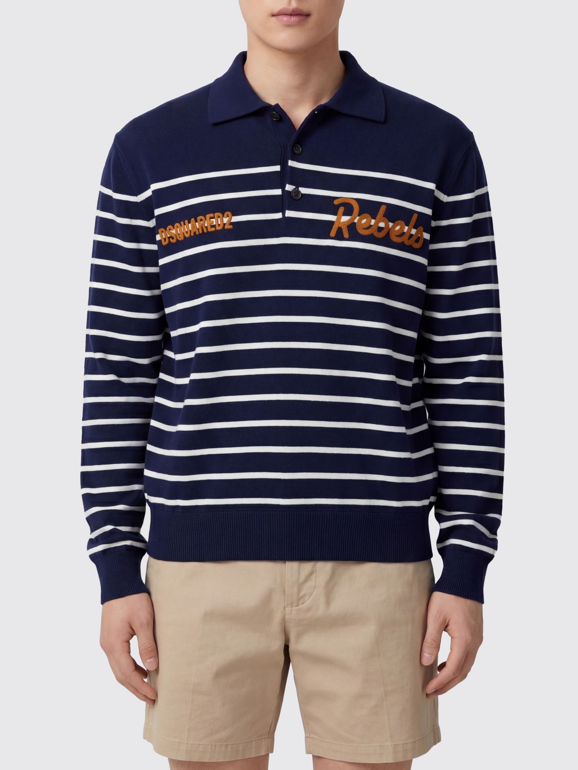 Sweater Men color Blue