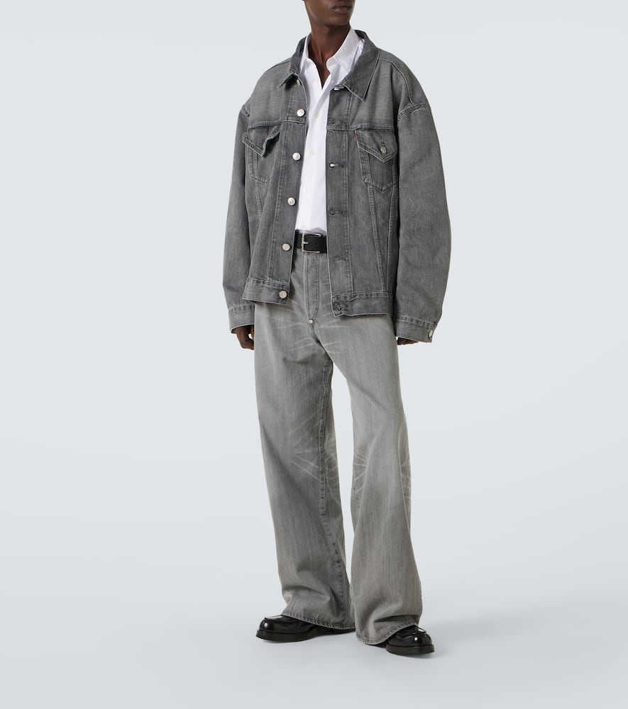 X Levi's straight jeans