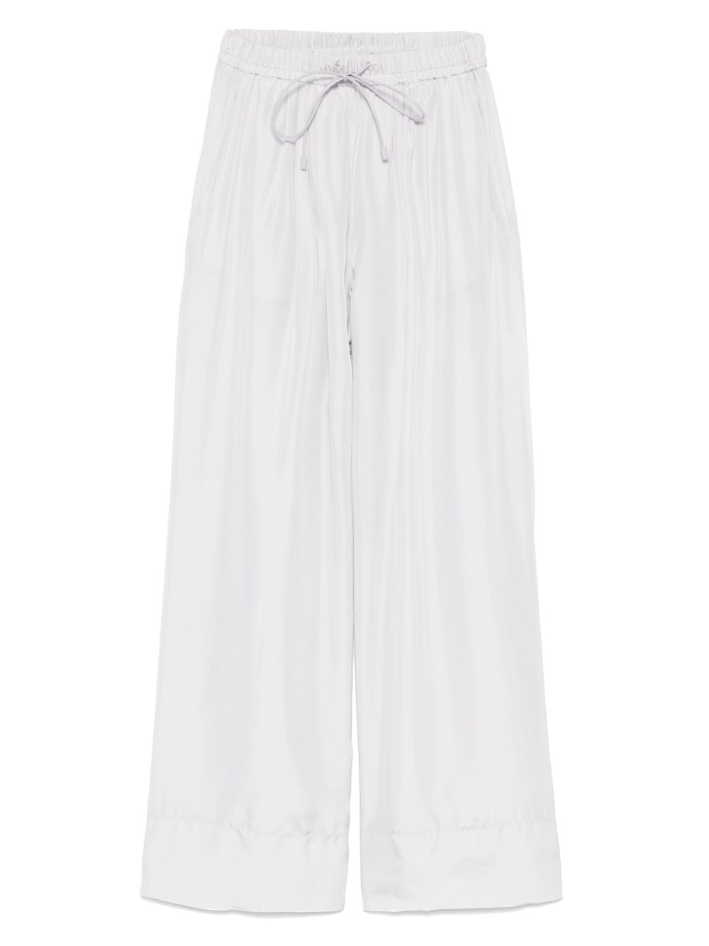 Forte Forte silk trousers - Grey