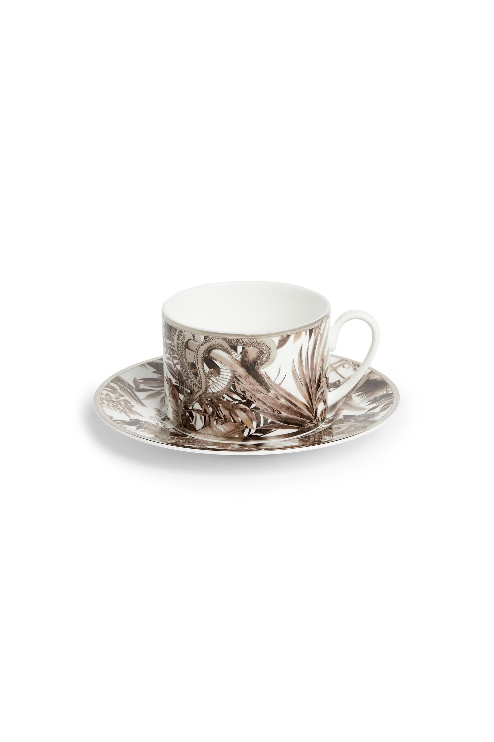 Tropical Jungle White Tea Set