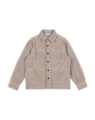 Kid Boy Shirt Grey Size 16 Cotton, Elastane
