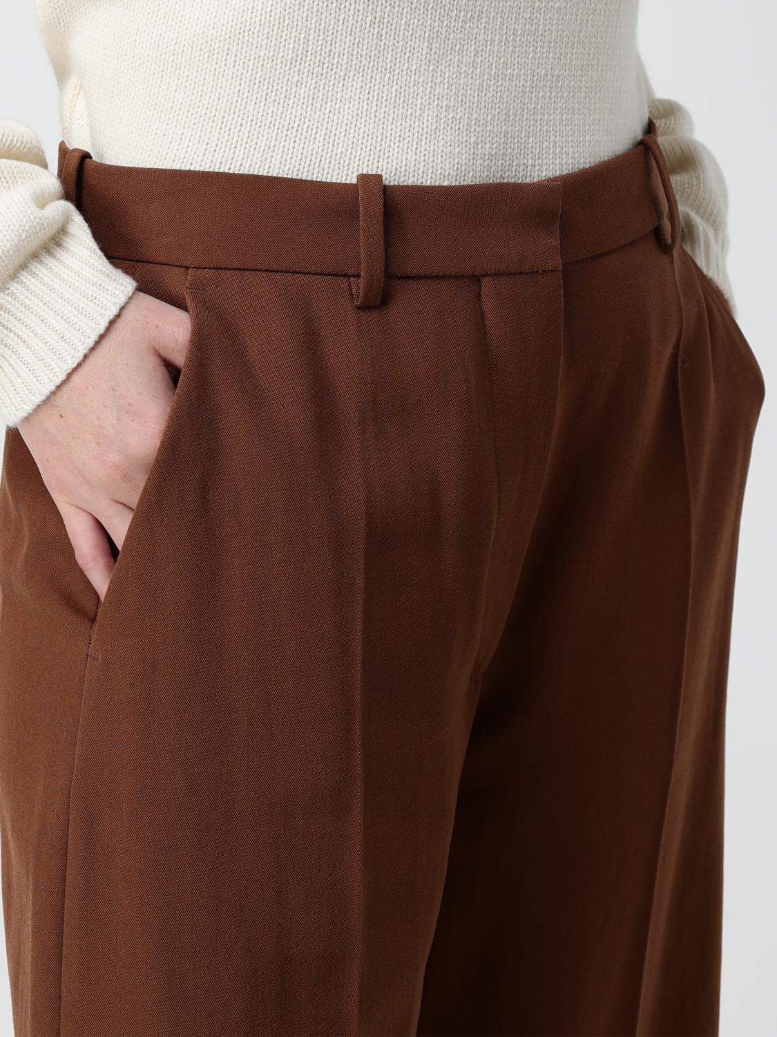 Pants Woman color Brown