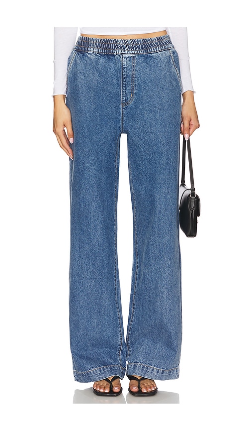 Steve Madden HOSE GILDA in Blue. Größe XS. Also in M