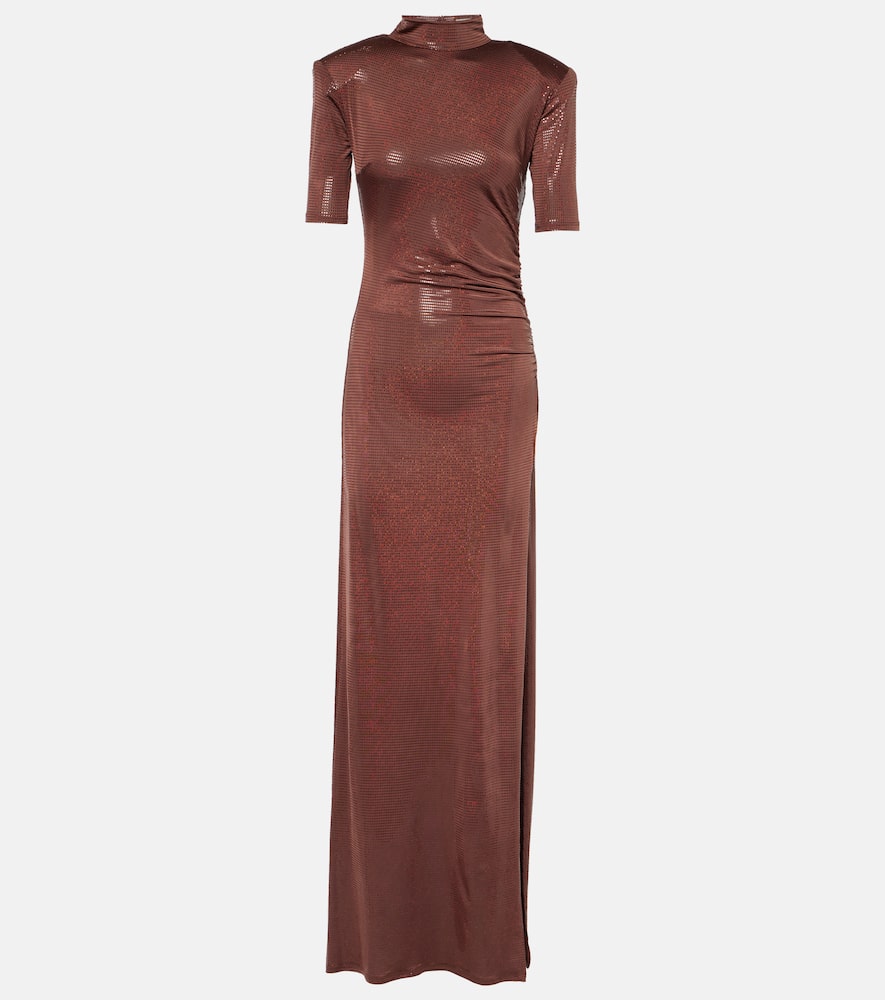 Pernille crêpe gown