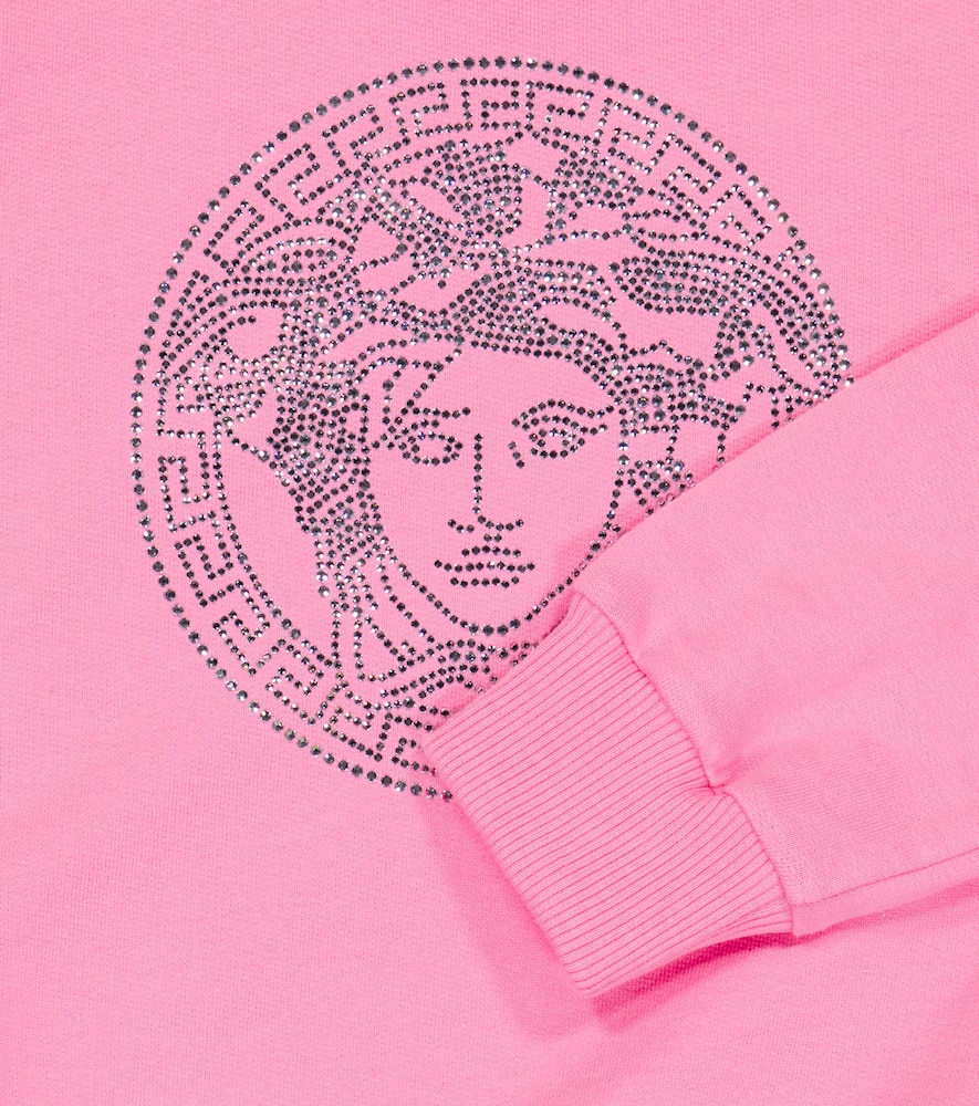 Versace Kids Medusa embellished sweatshirt