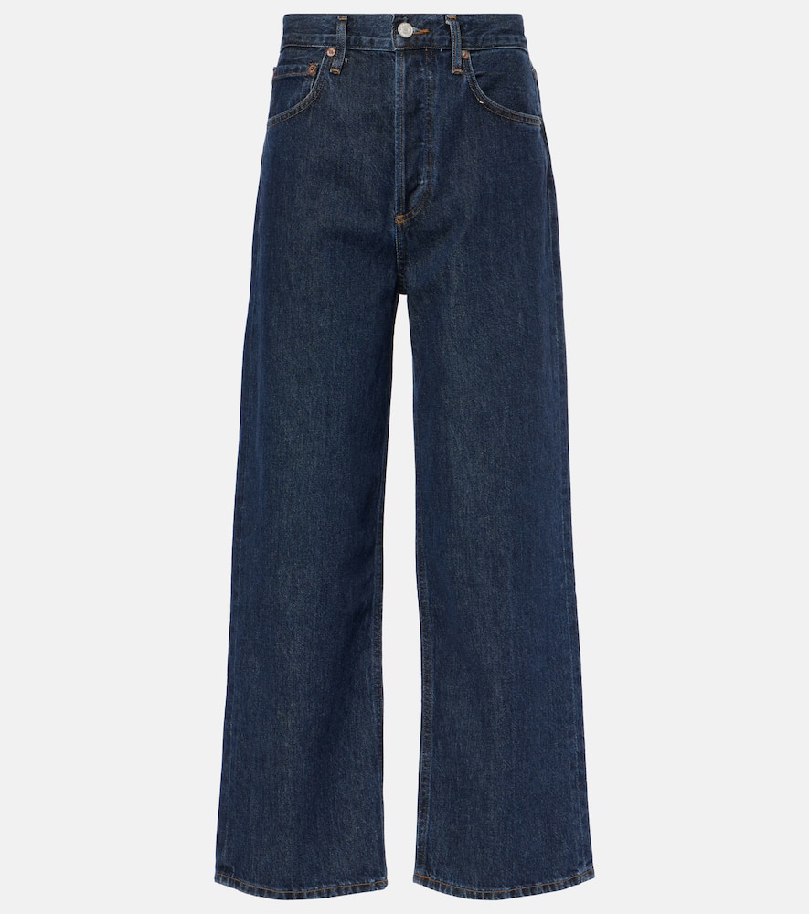 Ren high-rise wide-leg jeans