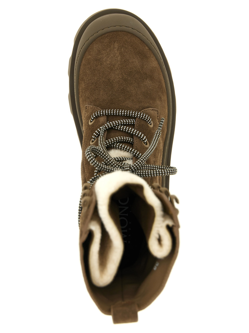 Brown Logo Boots