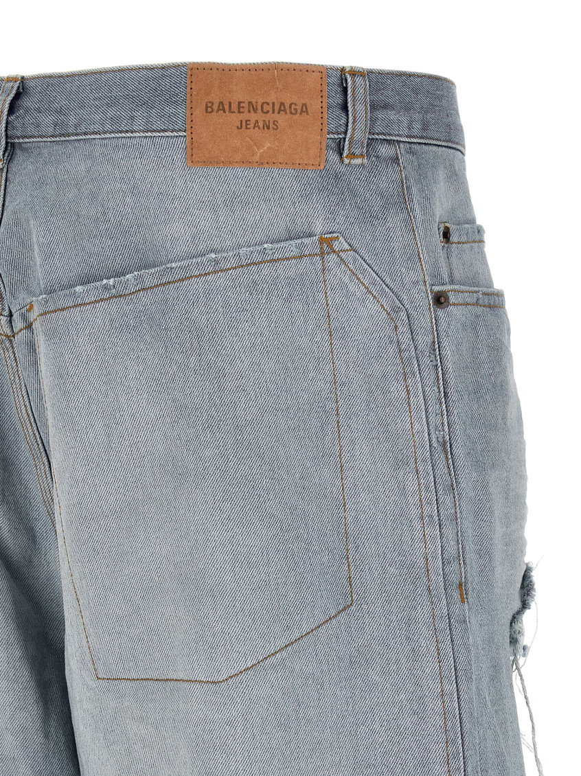 Balenciaga - baggy trousers wide leg belt loop