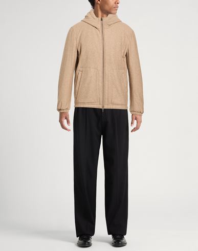 Man Jacket Sand Size 40 Cashmere