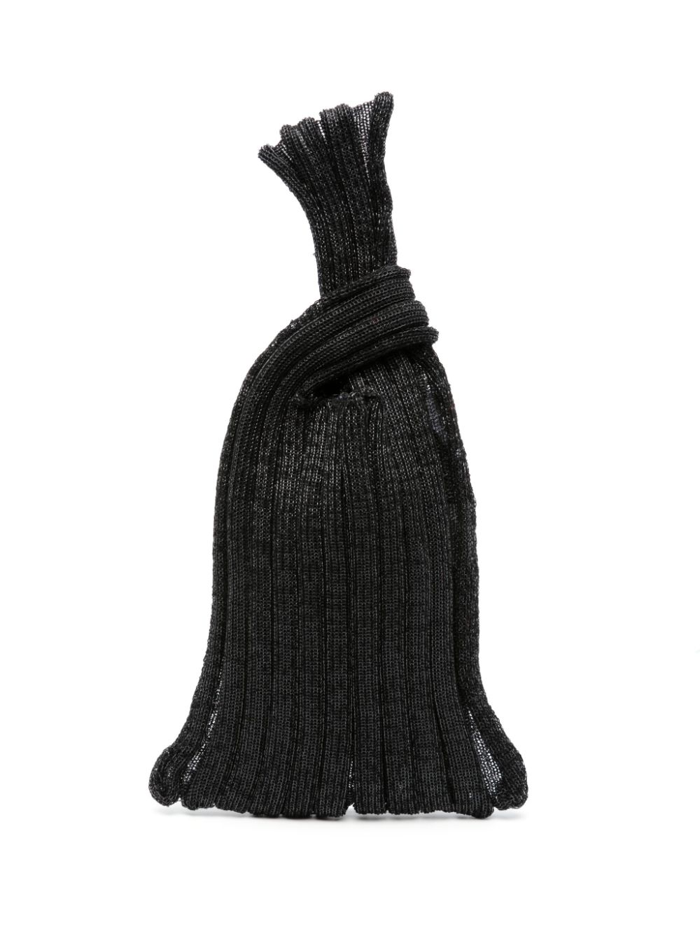 Katrine knitted tote bag - Black