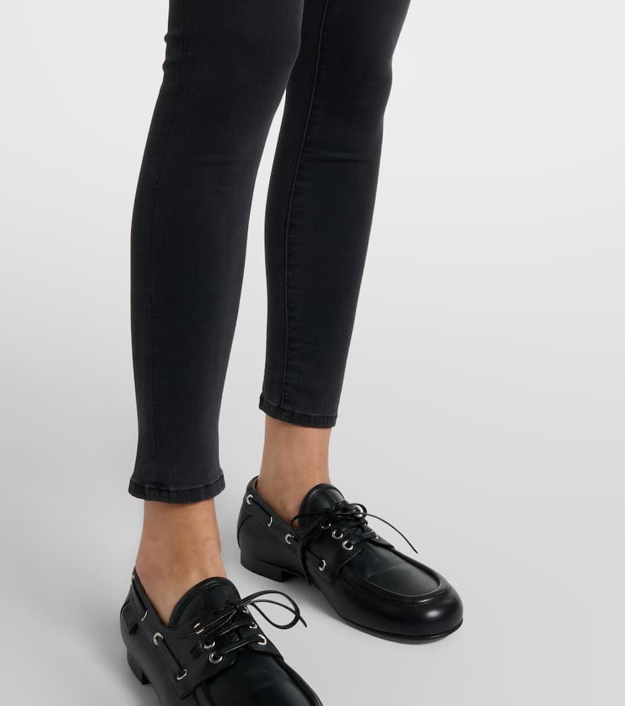 Low-rise skinny jeans