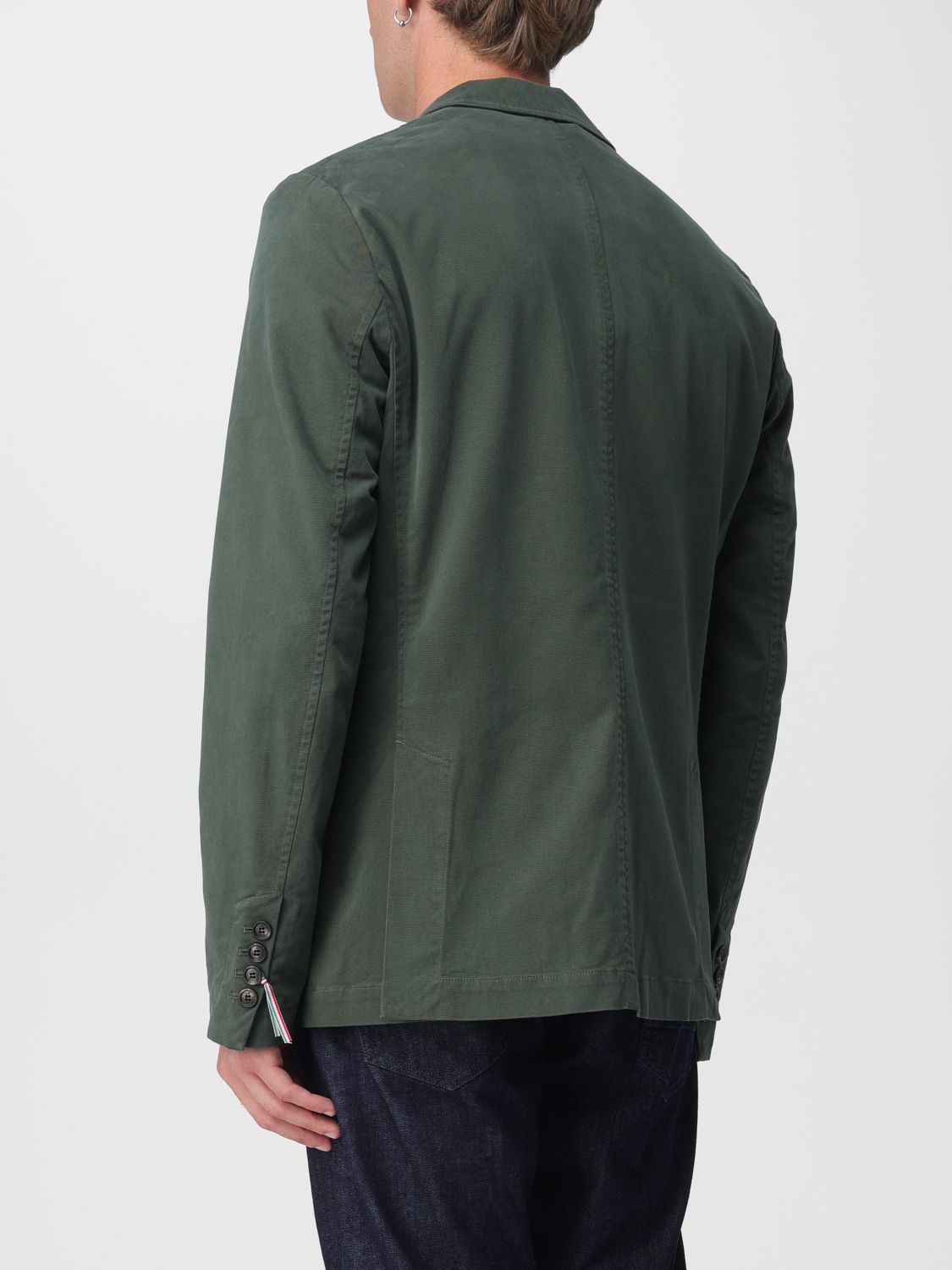 Jacket Men color Green
