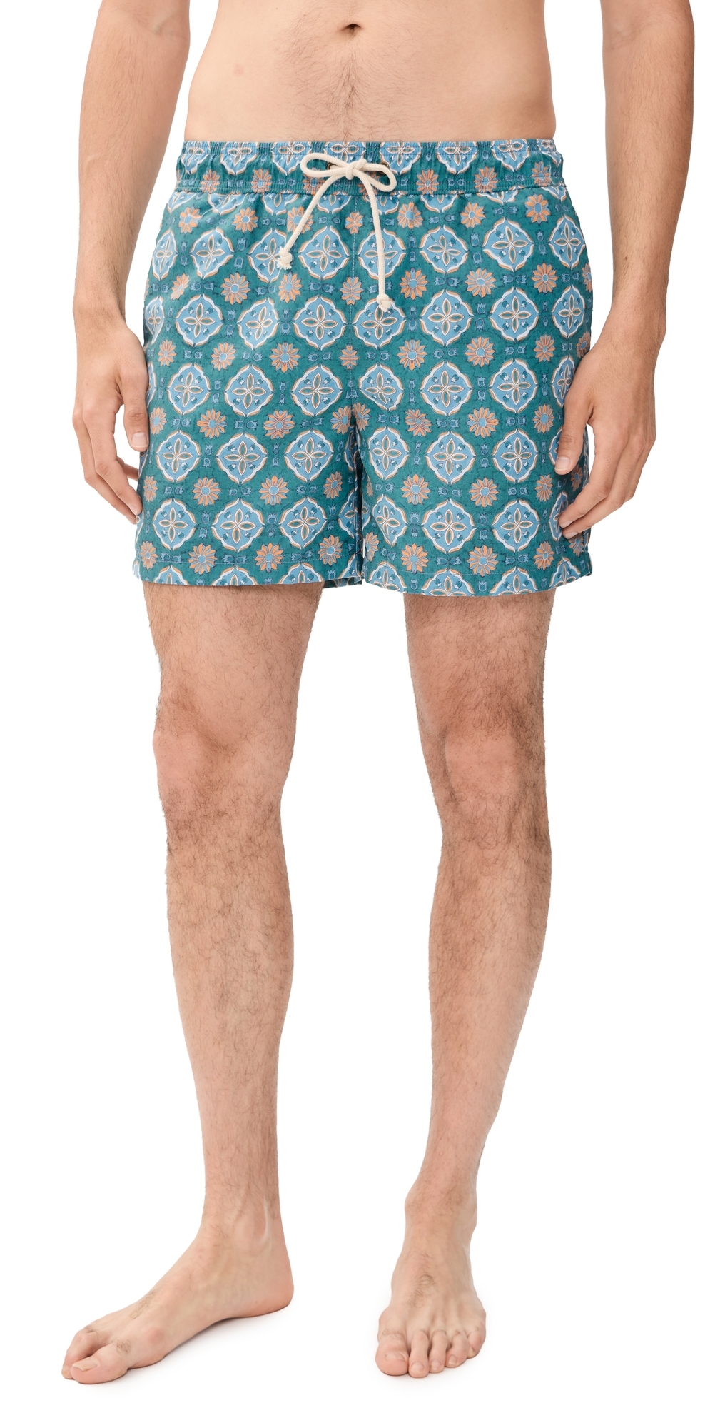 The Swimshorts Green/Blue