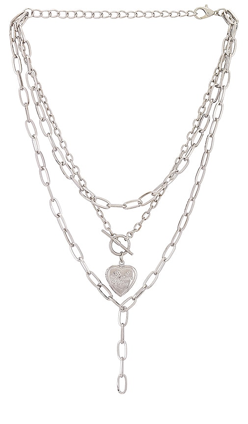 Petit moments HALSKETTE HARP in Metallic Silver