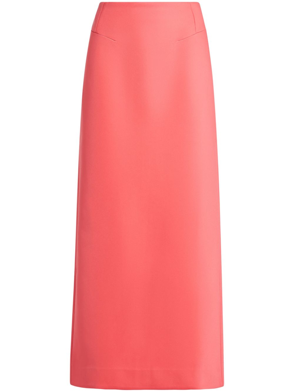 High-waist midi skirt - Pink