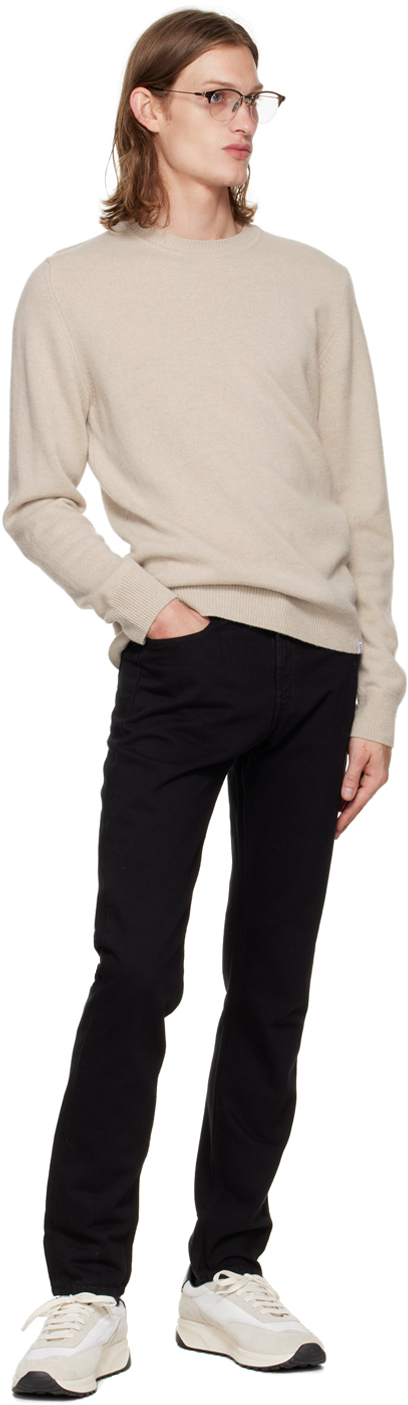 Black slim denim jeans