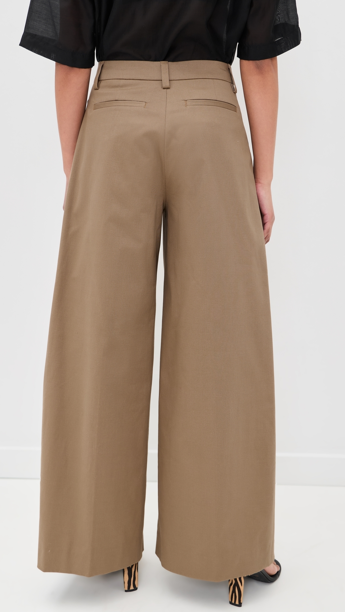 Deva Gabardina Trousers Cognac