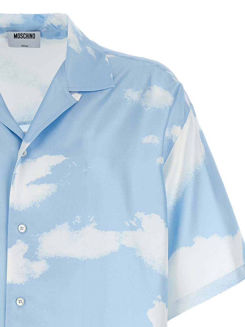 Light Blue Silk Shirt