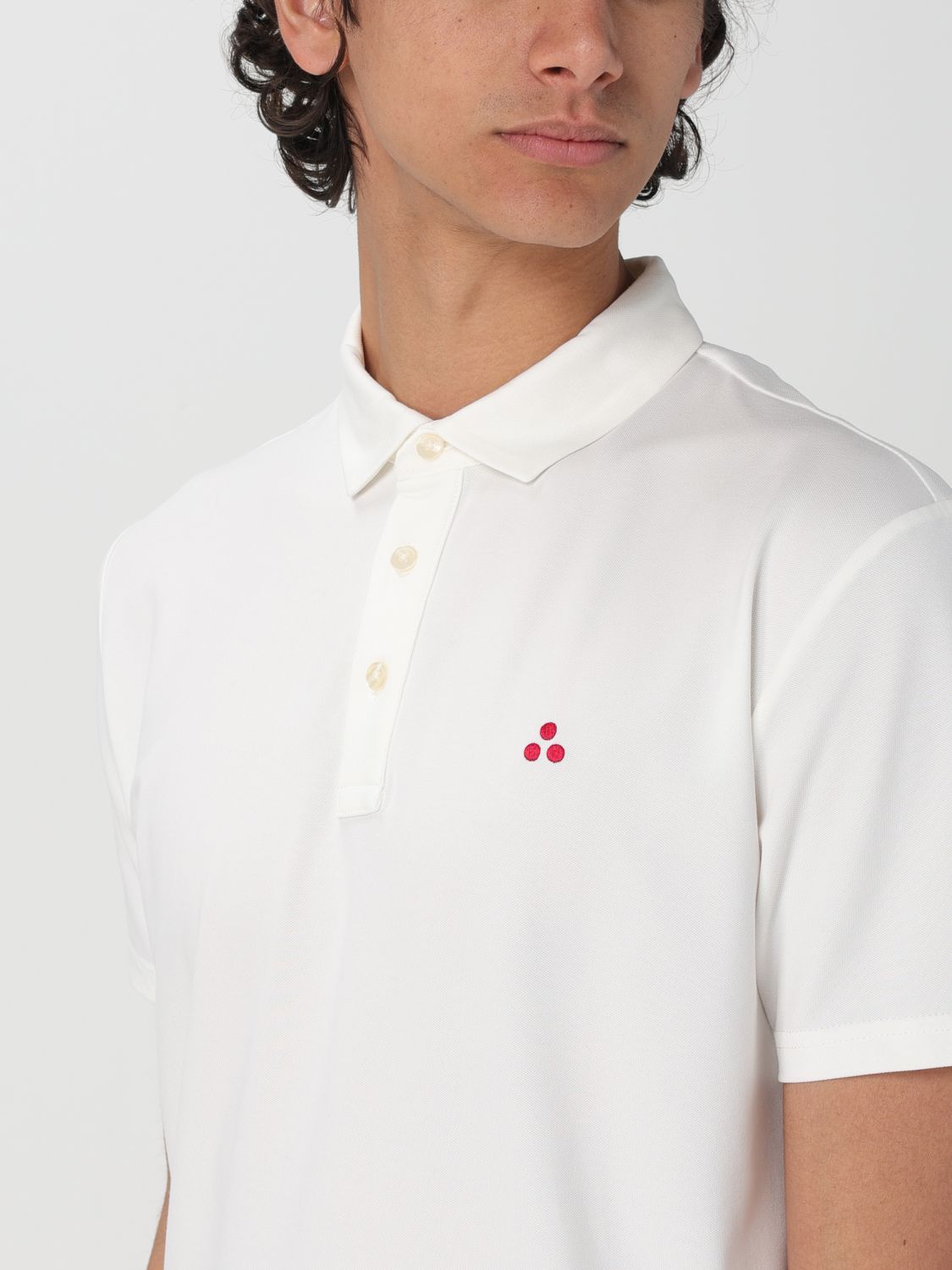 Polo Shirt Men color White