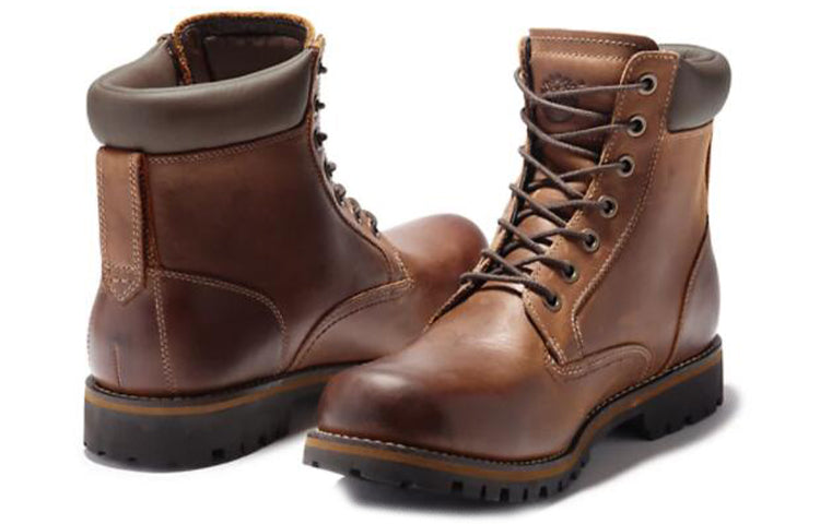 Rugged 6-Inch Waterproof Boots 'Brown'