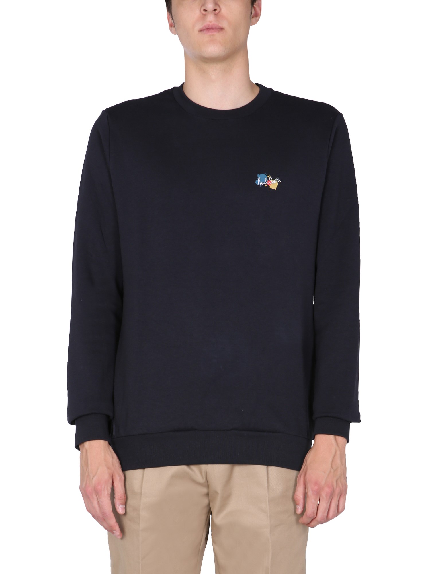 Splatter print sweatshirt