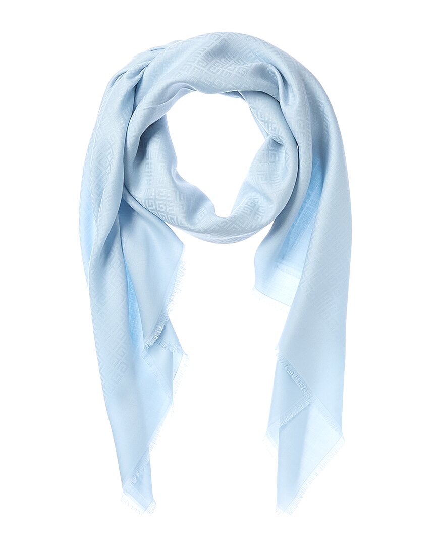 4G Square Large Wool & Silk-Blend Scarf