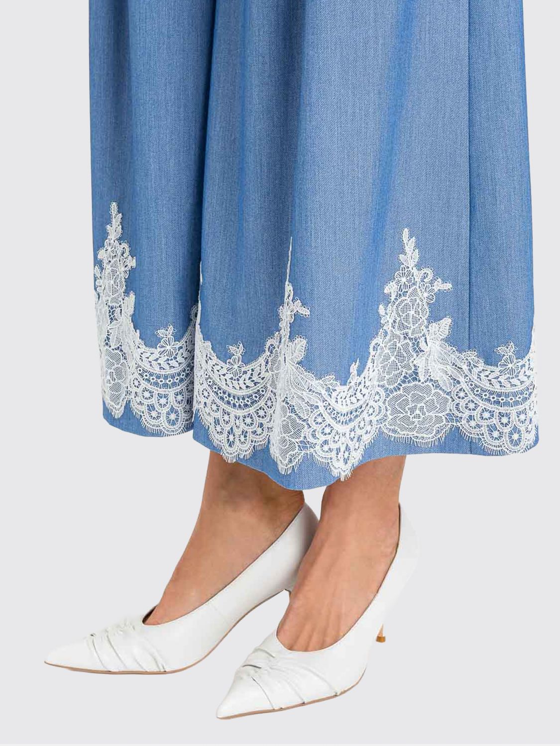 Pants Woman color Blue