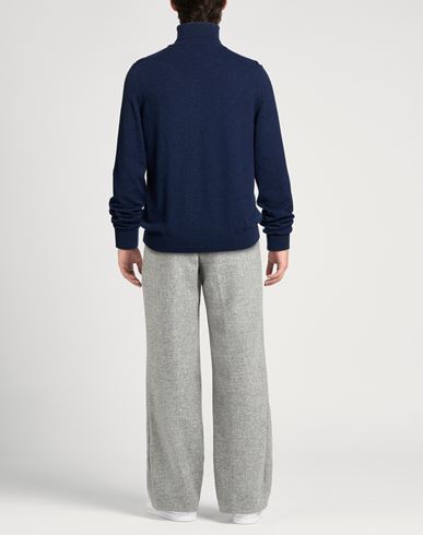 Man Turtleneck Navy Size 42 Cashmere