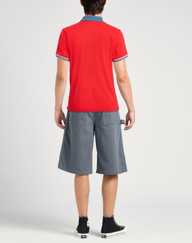 Man Polo shirt Red Size L Cotton