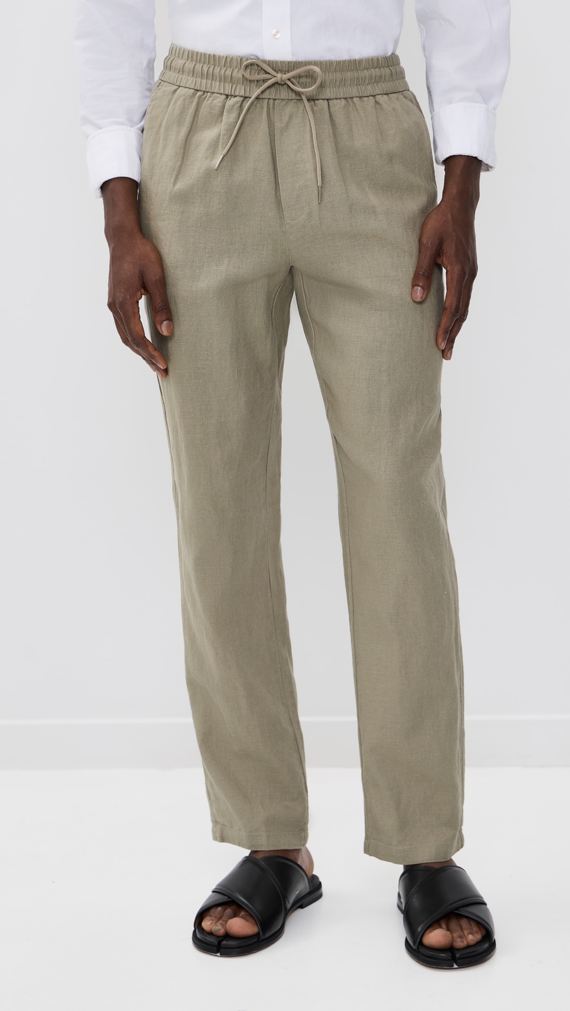 Patrick Linen Pants Laurel Oak Sand
