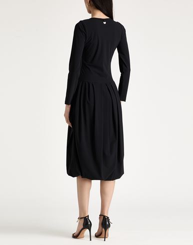 Woman Midi dress Black Size 10 Nylon, Elastane