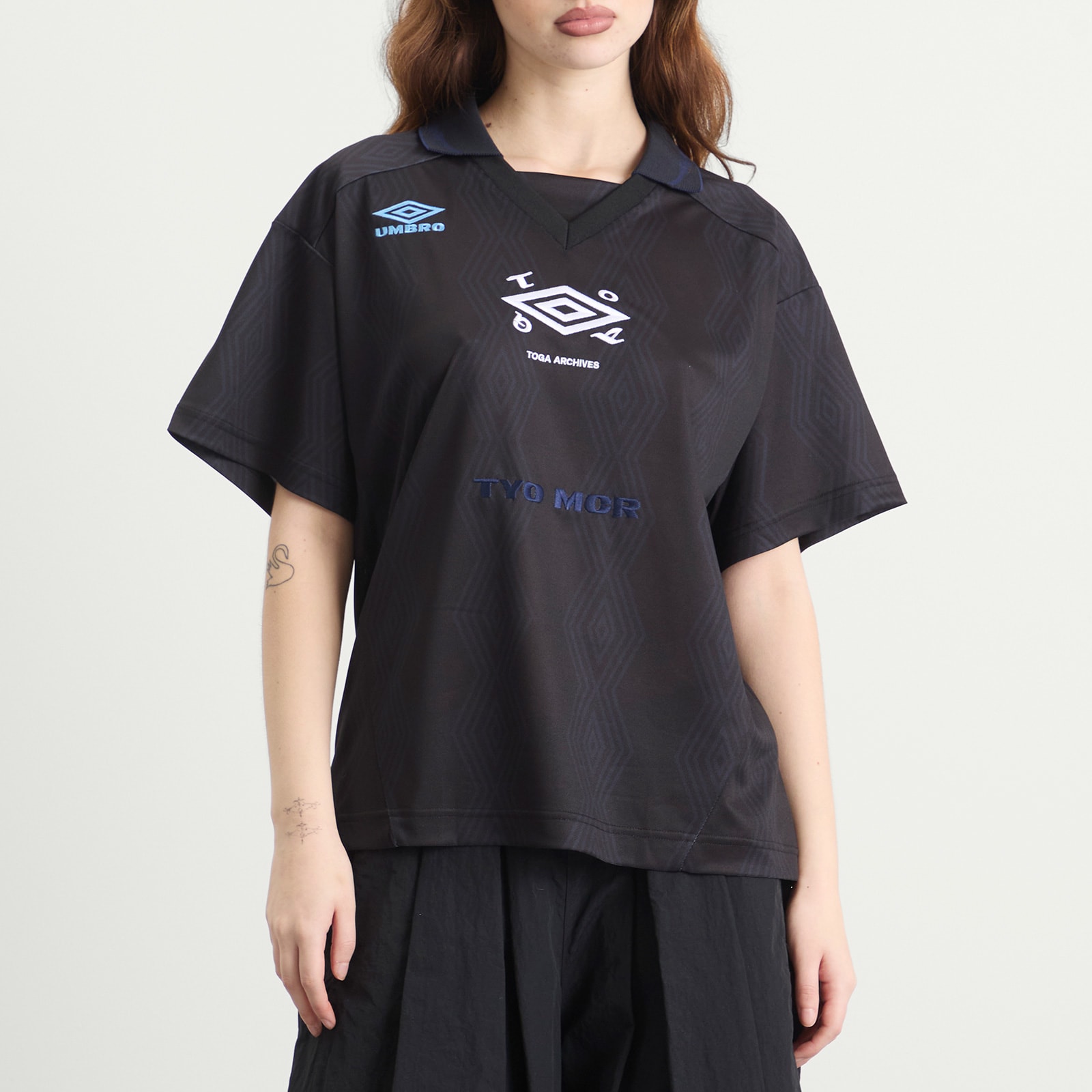 Women's TOGA x Umbro Game Shirt in Black