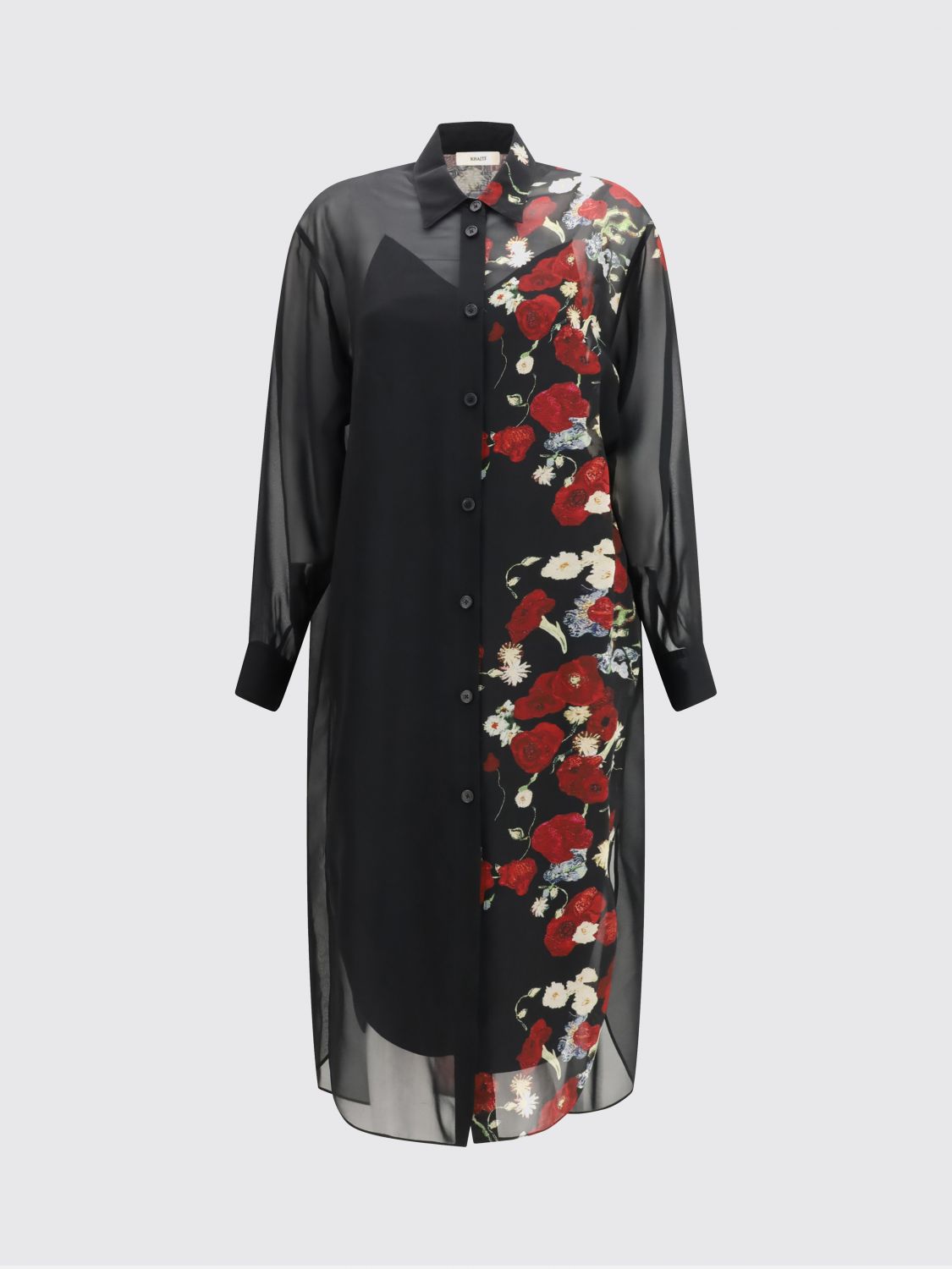 Gloria Dress Black And Red