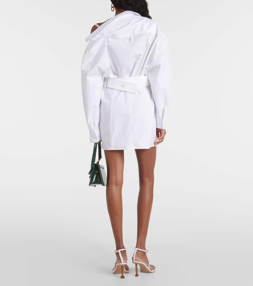 La Mini Robe Chemise cotton shirt dress