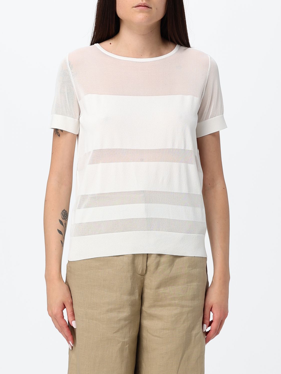 Sweater Woman color White