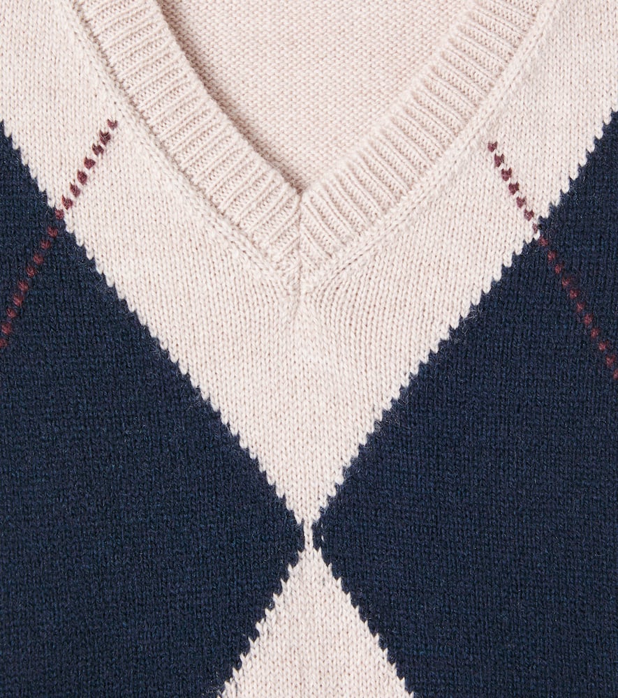 Baby Johannes wool-blend sweater vest