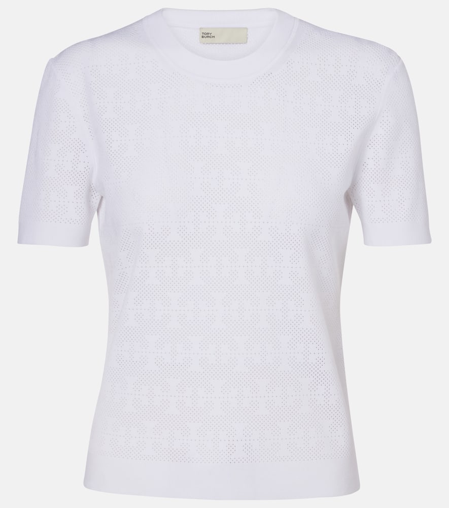 T Monogram jacquard sweater