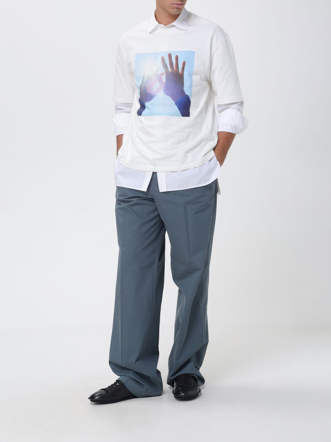 Shirt Men color White