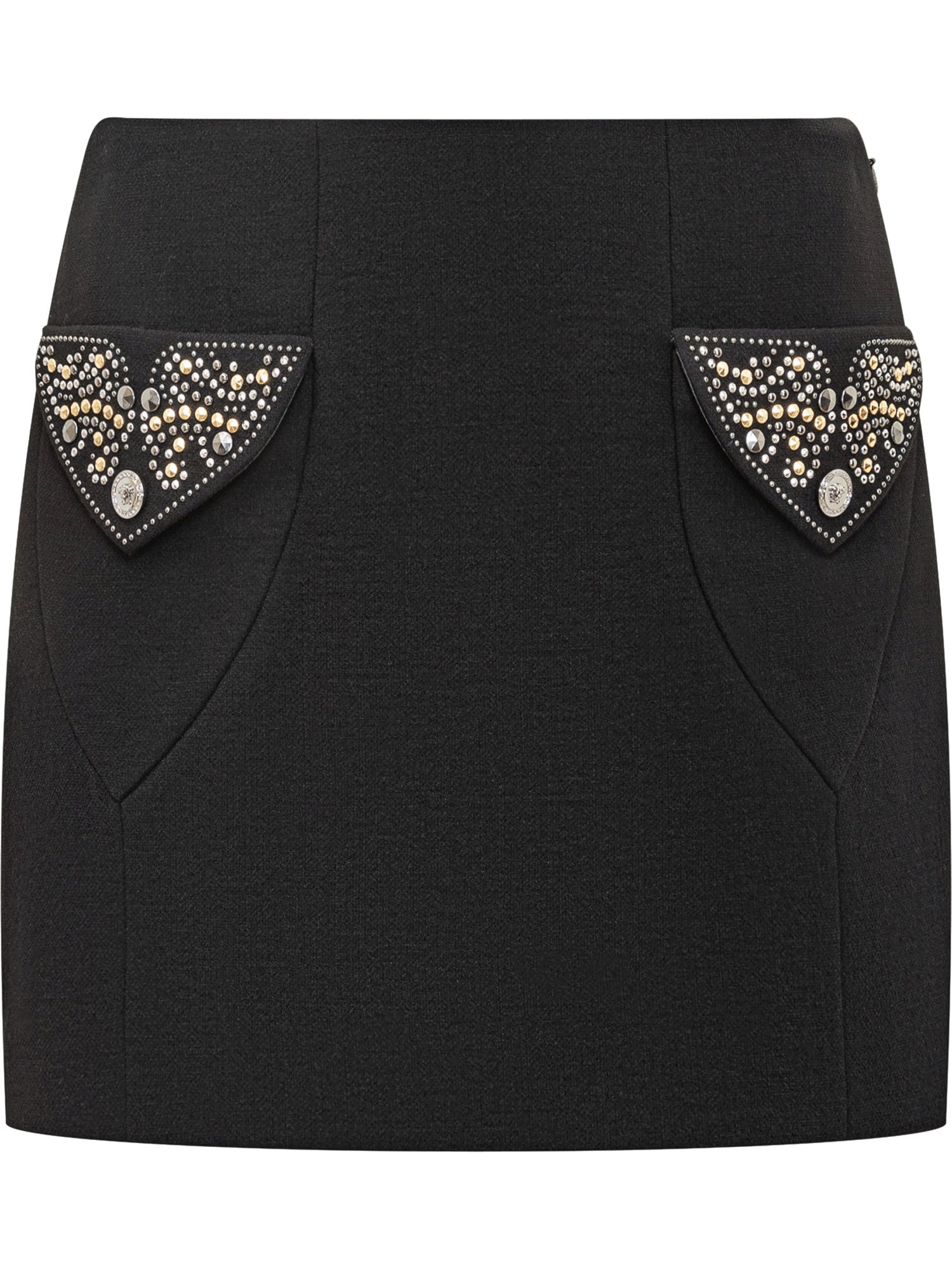 Chic Mini Skirt with Jewel Pocket