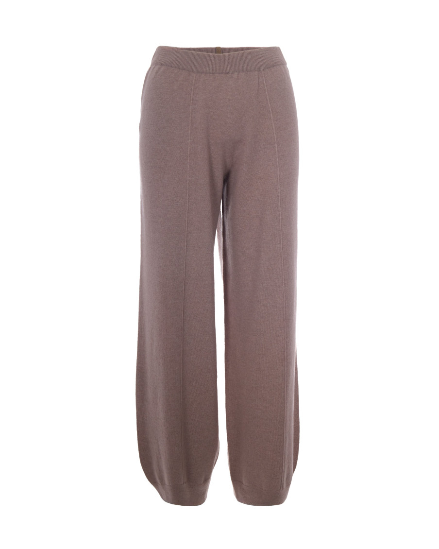 Brown Relaxed Joggers Pants