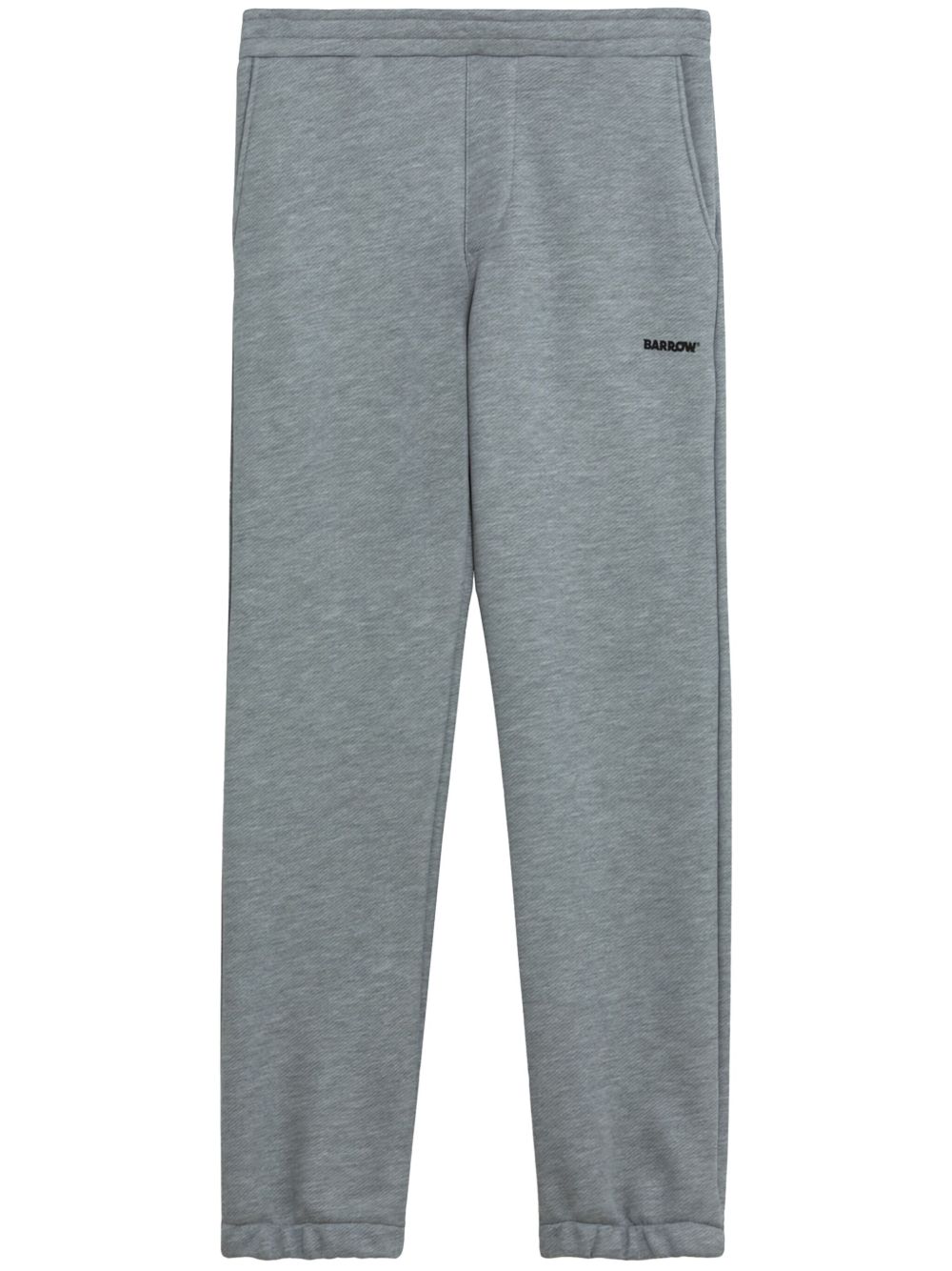 Logo-embroidered track pants - Grey