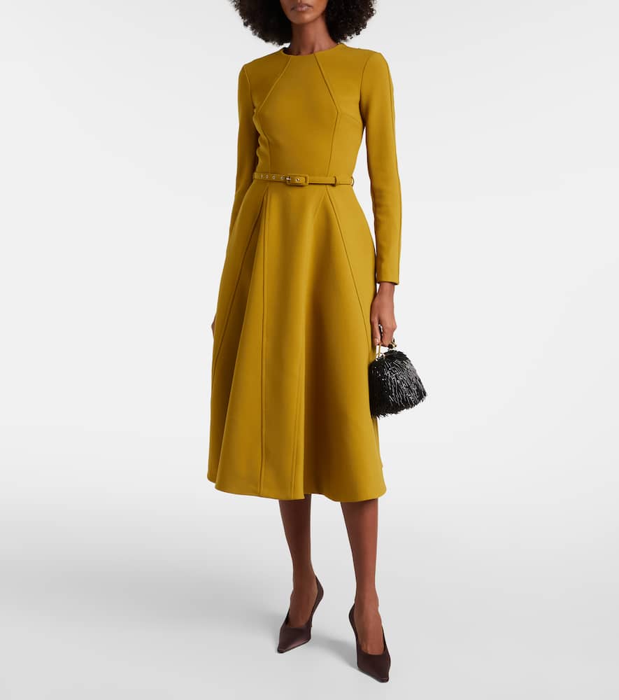 Ucellina belted midi dress