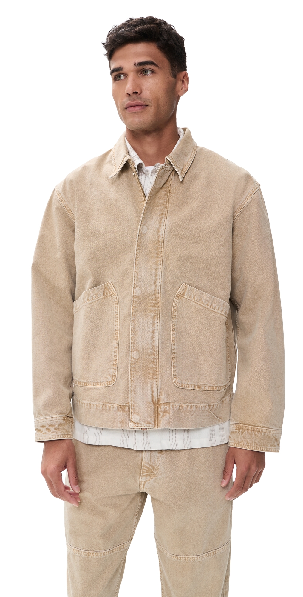 Canvas Hudson Jacket Antitaupe