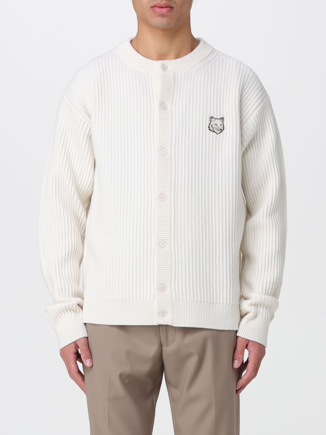 Cardigan MAISON KITSUNÉ Men color Black