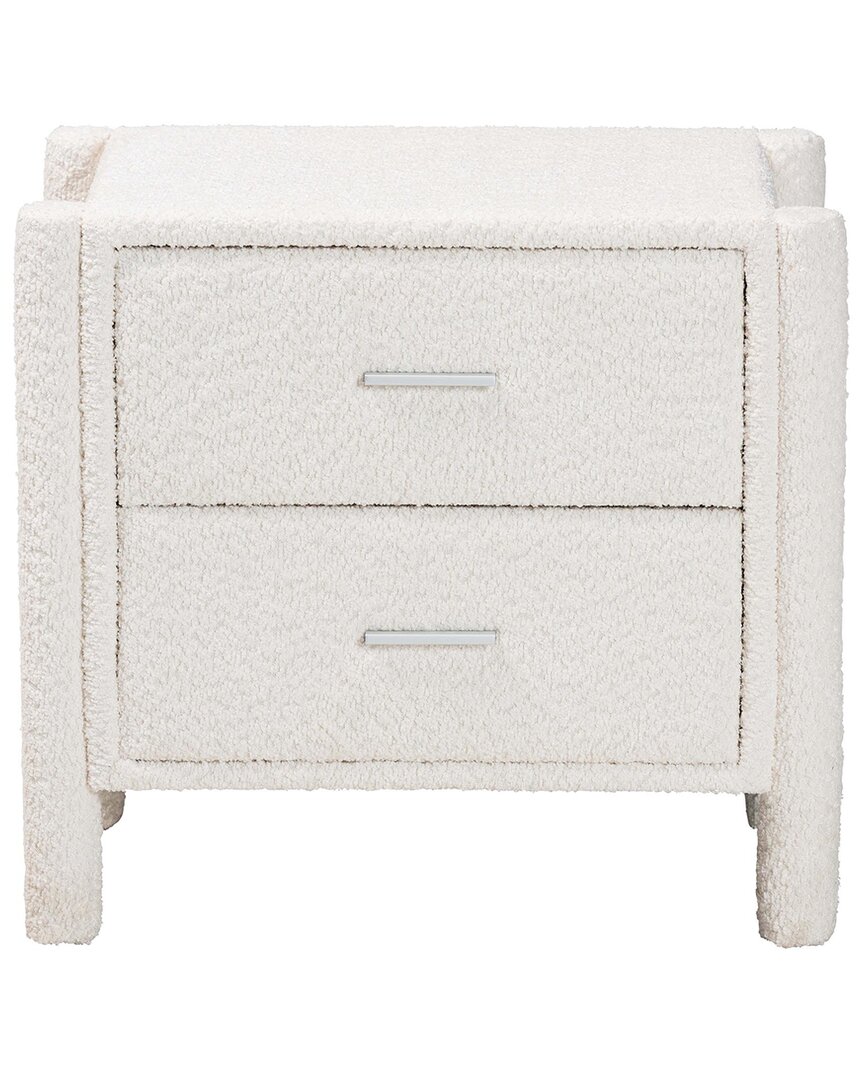 Laria Modern Teddy-Bear 2-Drawer Nightstand