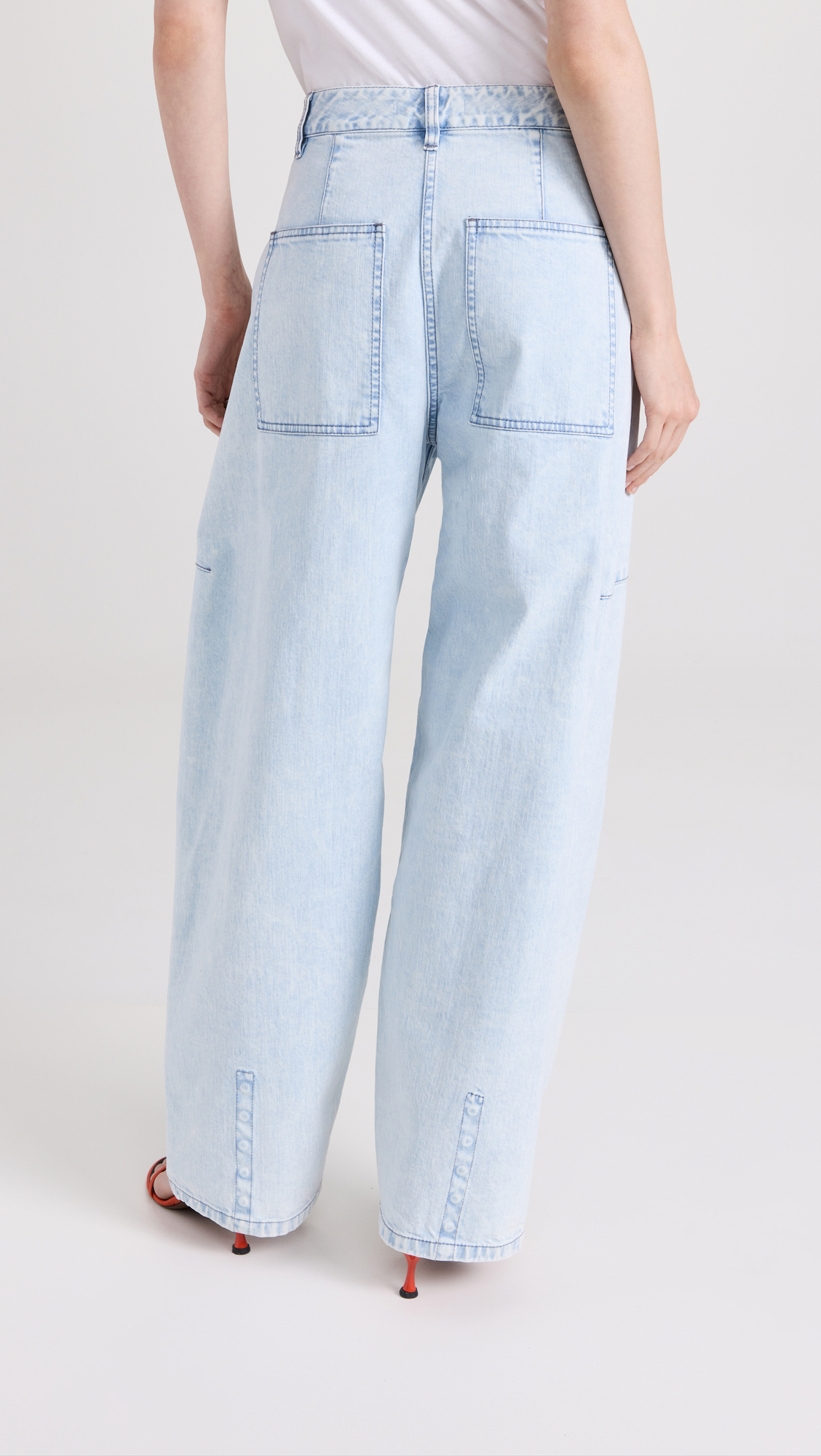 Bleached Denim Sid Jeans